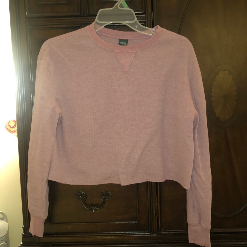 Long sleeve crop top thermal XS
